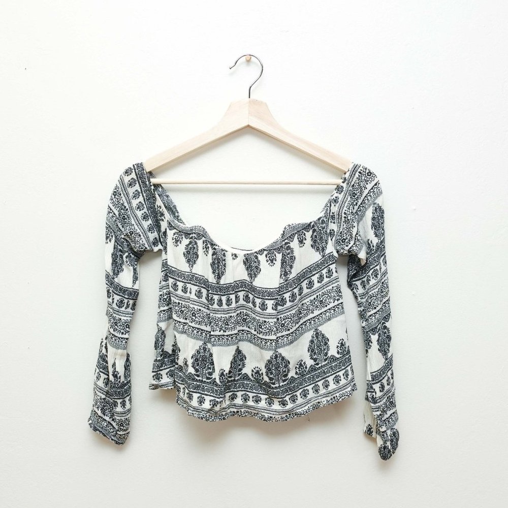 Pacsun LA Hearts Flowy, Off-the-Shoulder Blouse